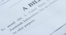 Bill making Juneteenth a federal holiday
