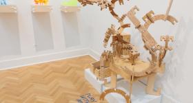 Sculptural works by Isaiah Aladejobi