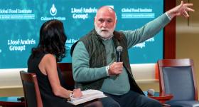 Jose Andres speaks with Food Tank President Danielle Nierenberg.